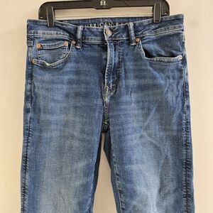 American Eagle AirFlex+ Stretch Jeans Mens 31x34 Medium Wash Denim